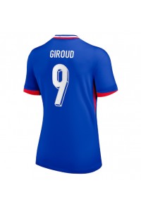 Fotbalové Dres Francie Olivier Giroud #9 Dámské Domácí Oblečení ME 2024 Krátký Rukáv